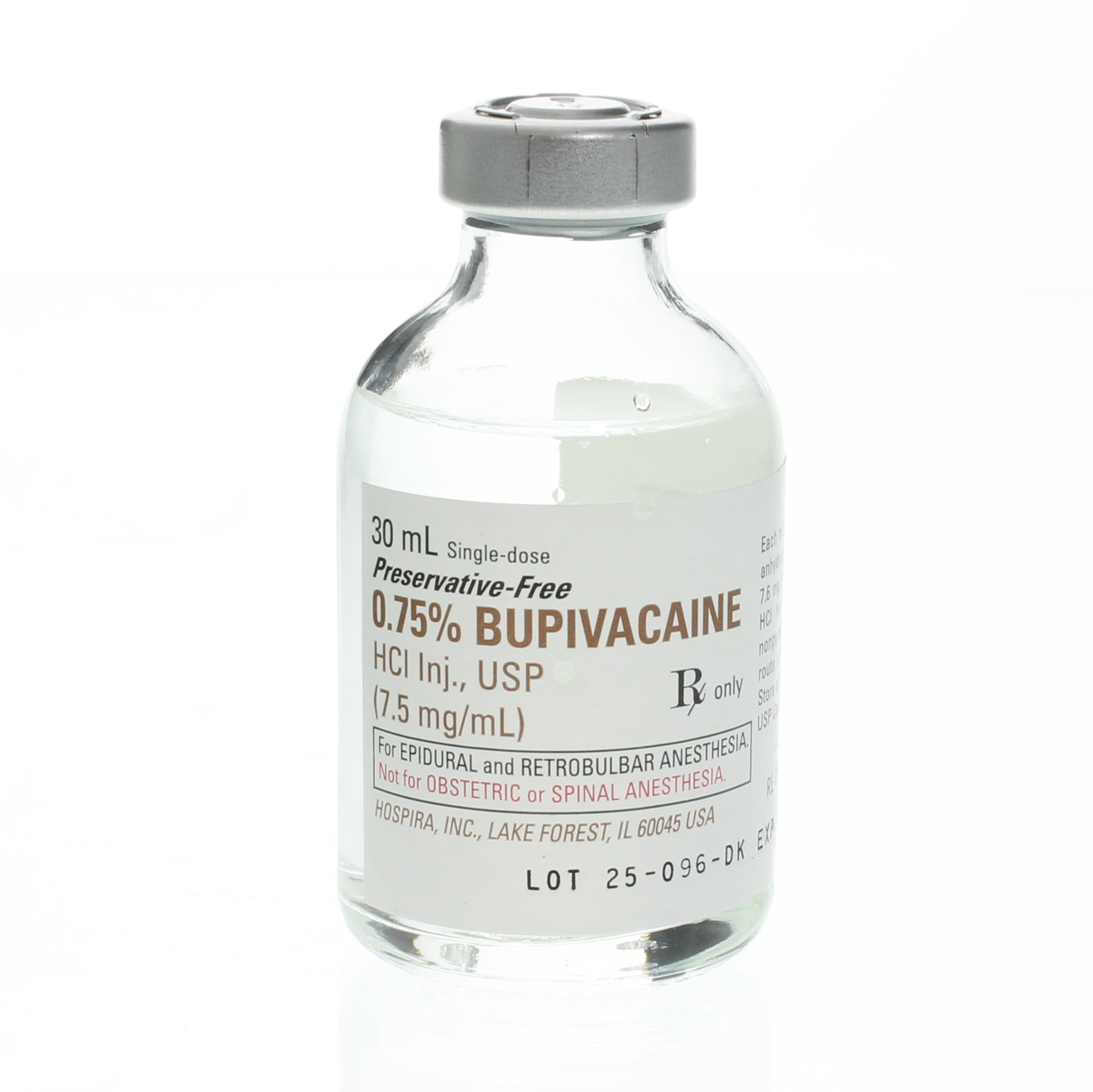 Bupivacaine 0.75% 30ml SDV - PF
